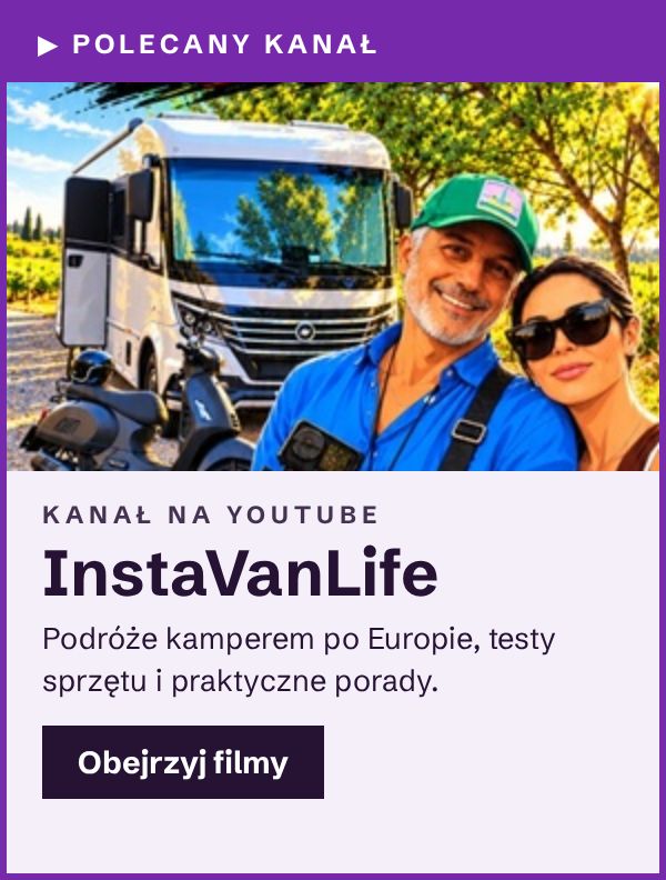 InstaVanLife – kanał o podróżach kamperem na YouTube